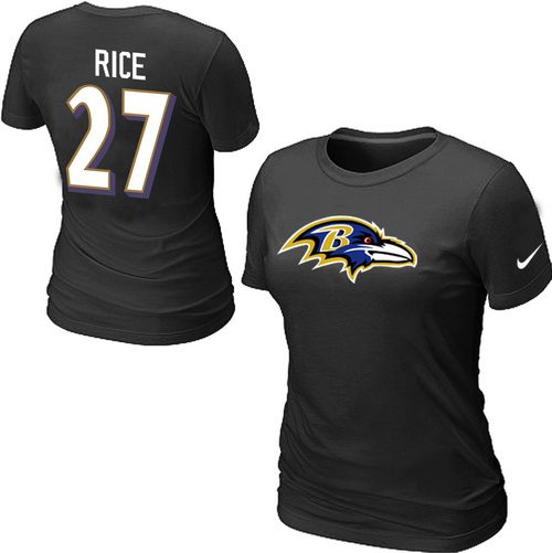 Nike Baltimore Ravens Women's Legend Logo Dri-FIT NFL T-Shirt - Dark Grey